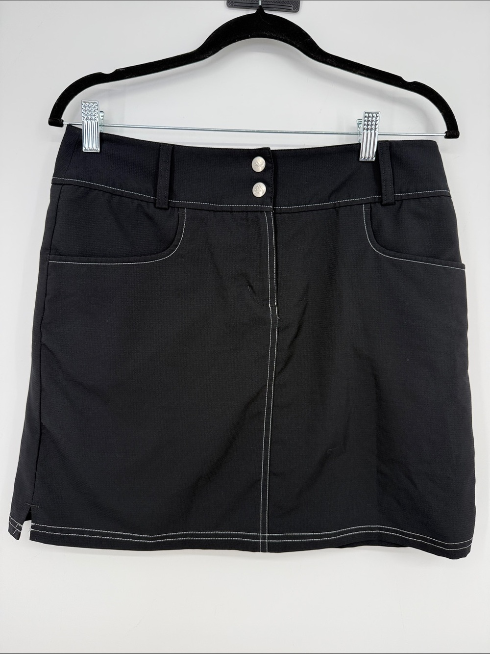 Adidas Black Women's Climacool Tennis Golf Stretch Skort size 6